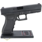 Glock Pistol Stand with Red Logo 7 jpg