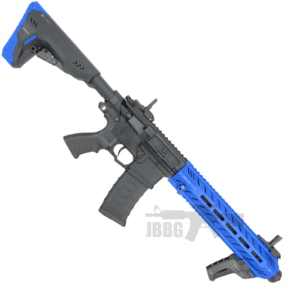 HFC LEII AEG Tactical Airsoft Gun Blue Two-Tone