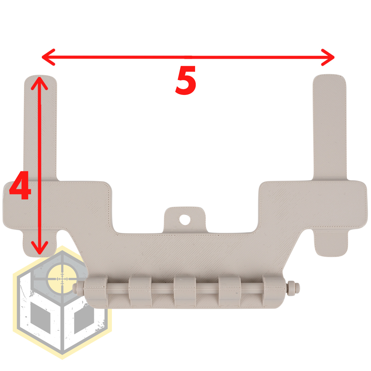 Laser Molle 5x4 Tan 3 jpg