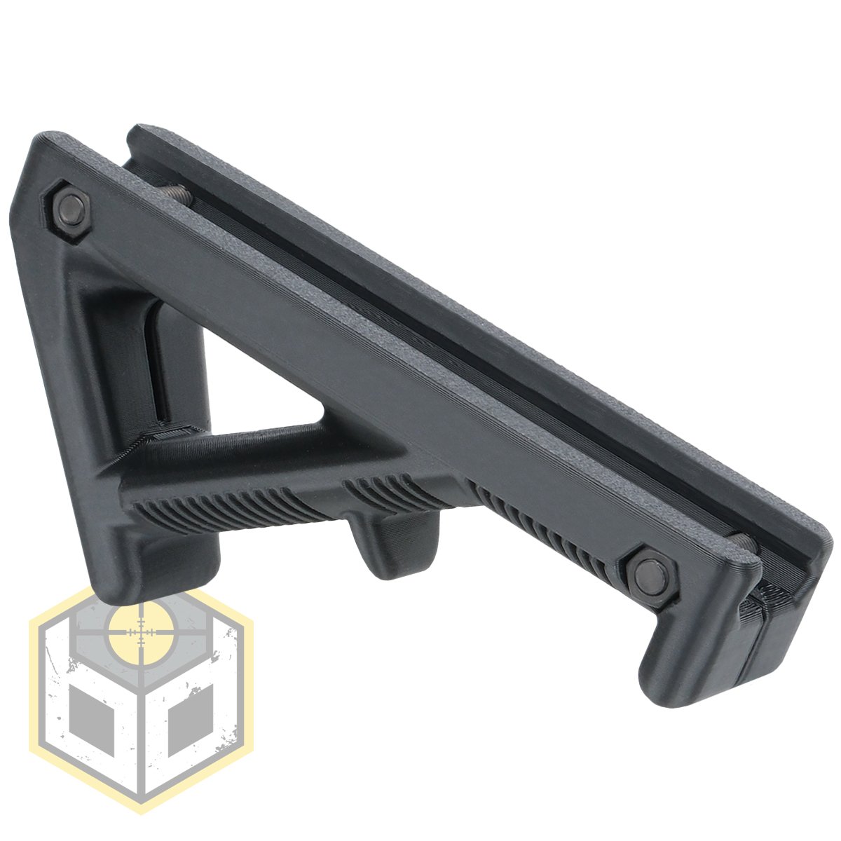 MP AFG2 Style Angled Tactical Foregrip Black jpg