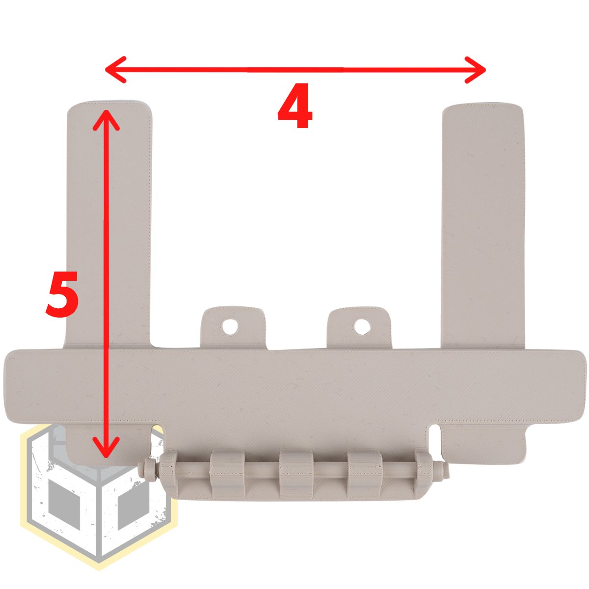 Normal Molle 4x5 Tan 3 jpg