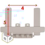 Normal Molle 4x5 Tan 3 jpg