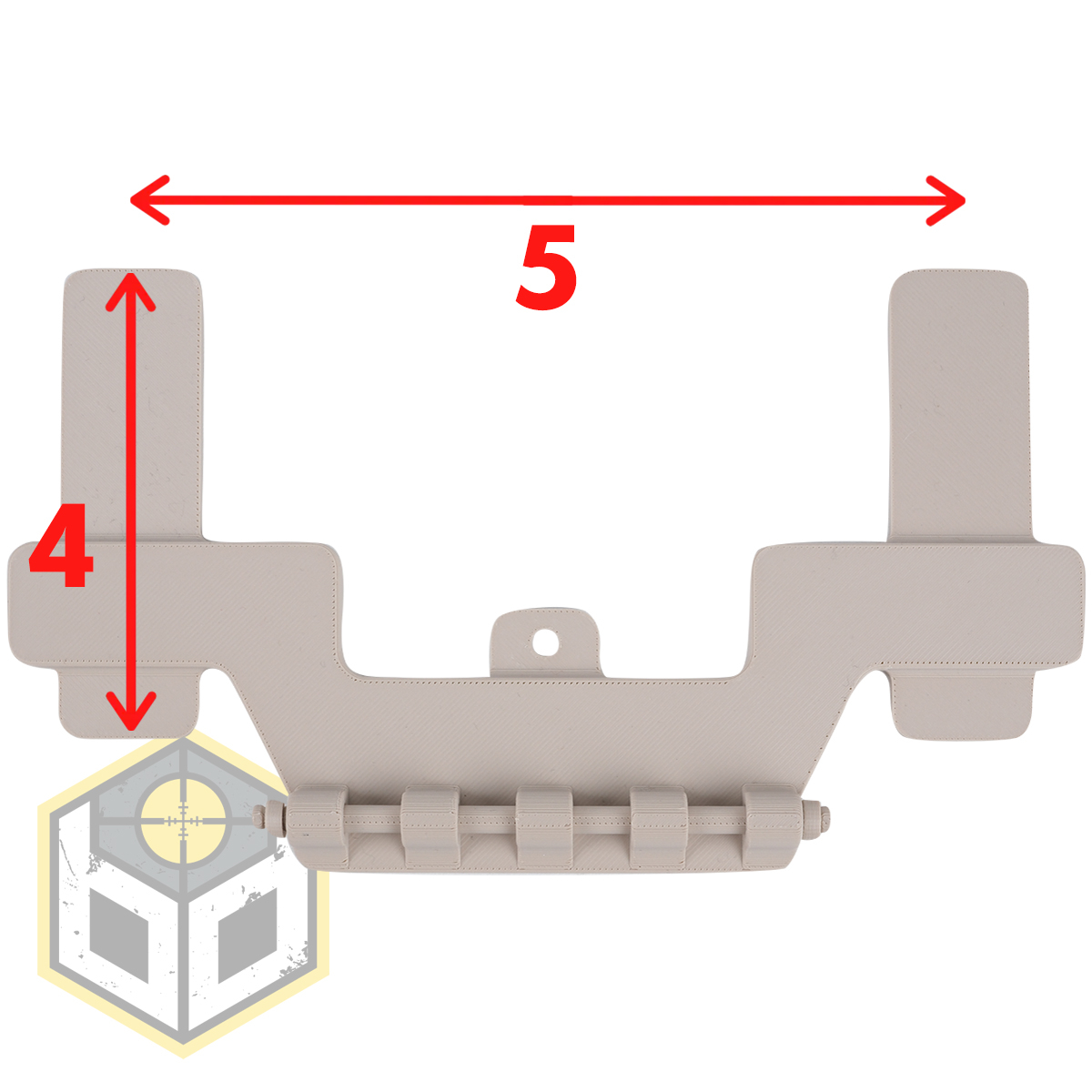 Normal Molle 5x4 Tan 3 jpg