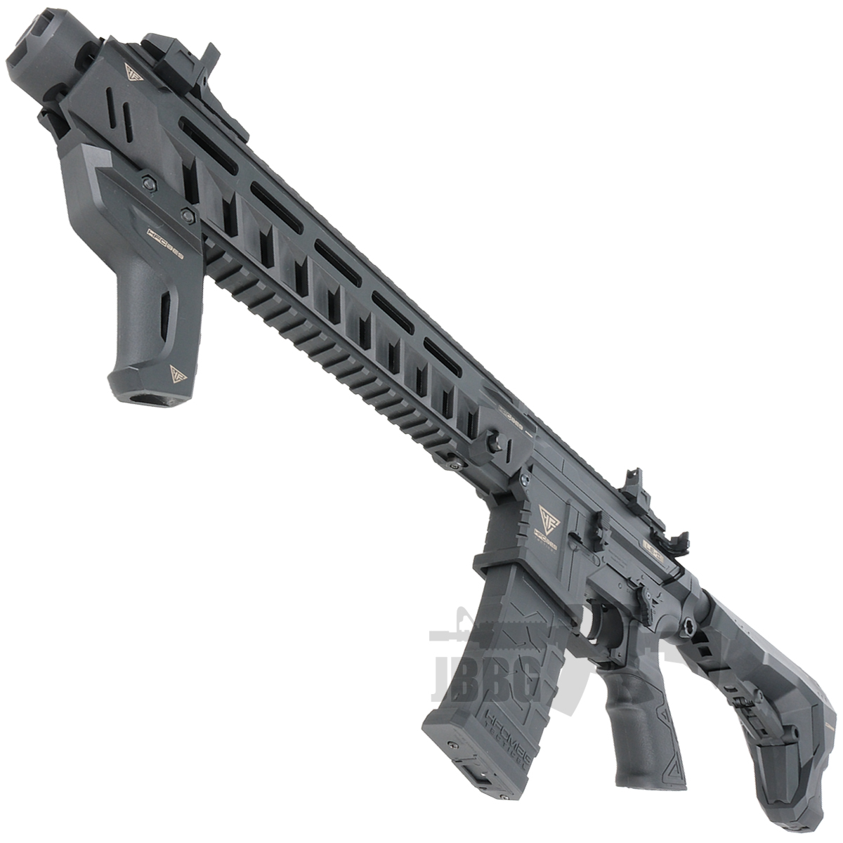 Tactical Airsoft Rifles HFC LEII AEG Tactical Airsoft Gun Green Two-Tone - Just BB Guns