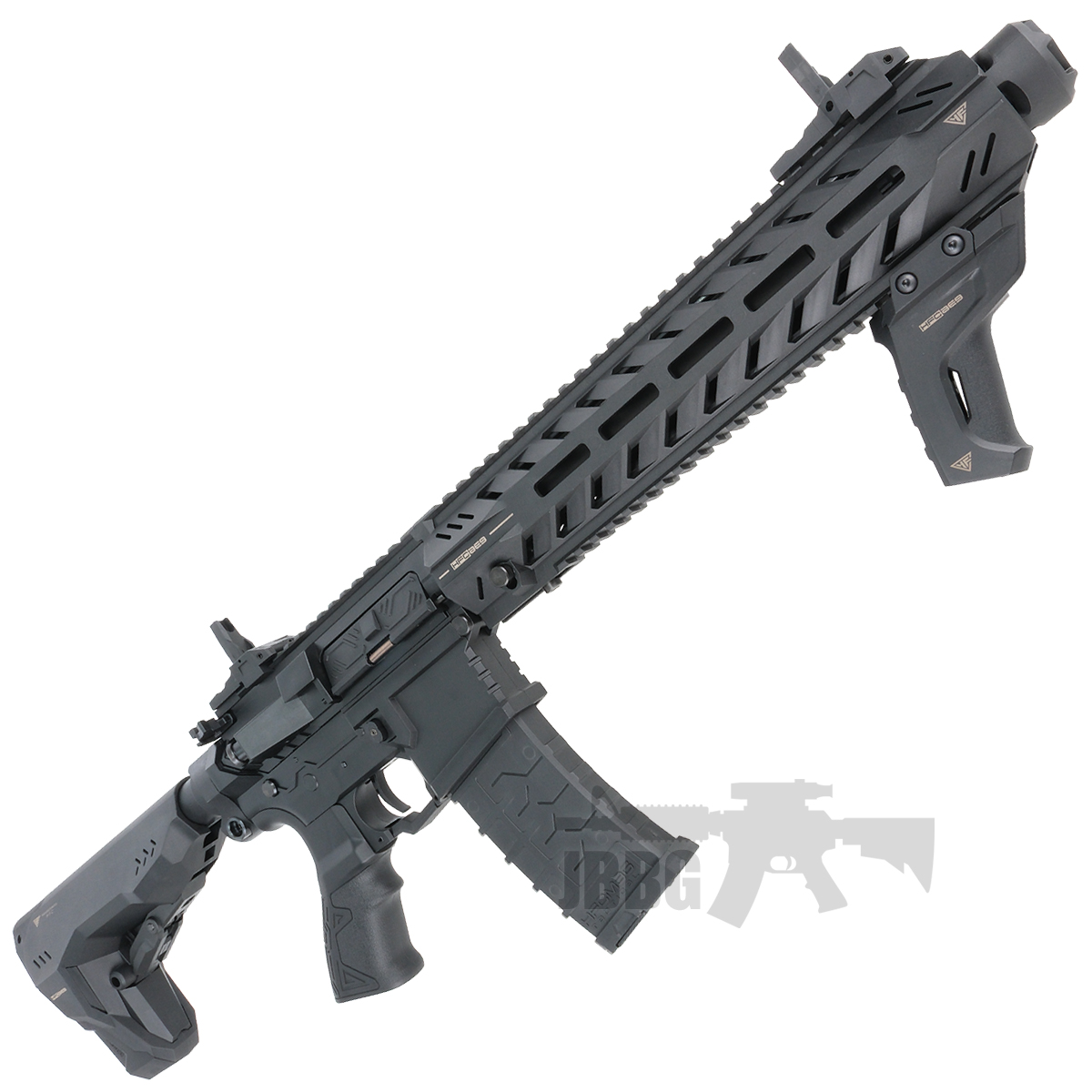 Tactical Airsoft Rifles HFC LEII AEG Tactical Airsoft Gun Blue Two-Tone - Just BB Guns