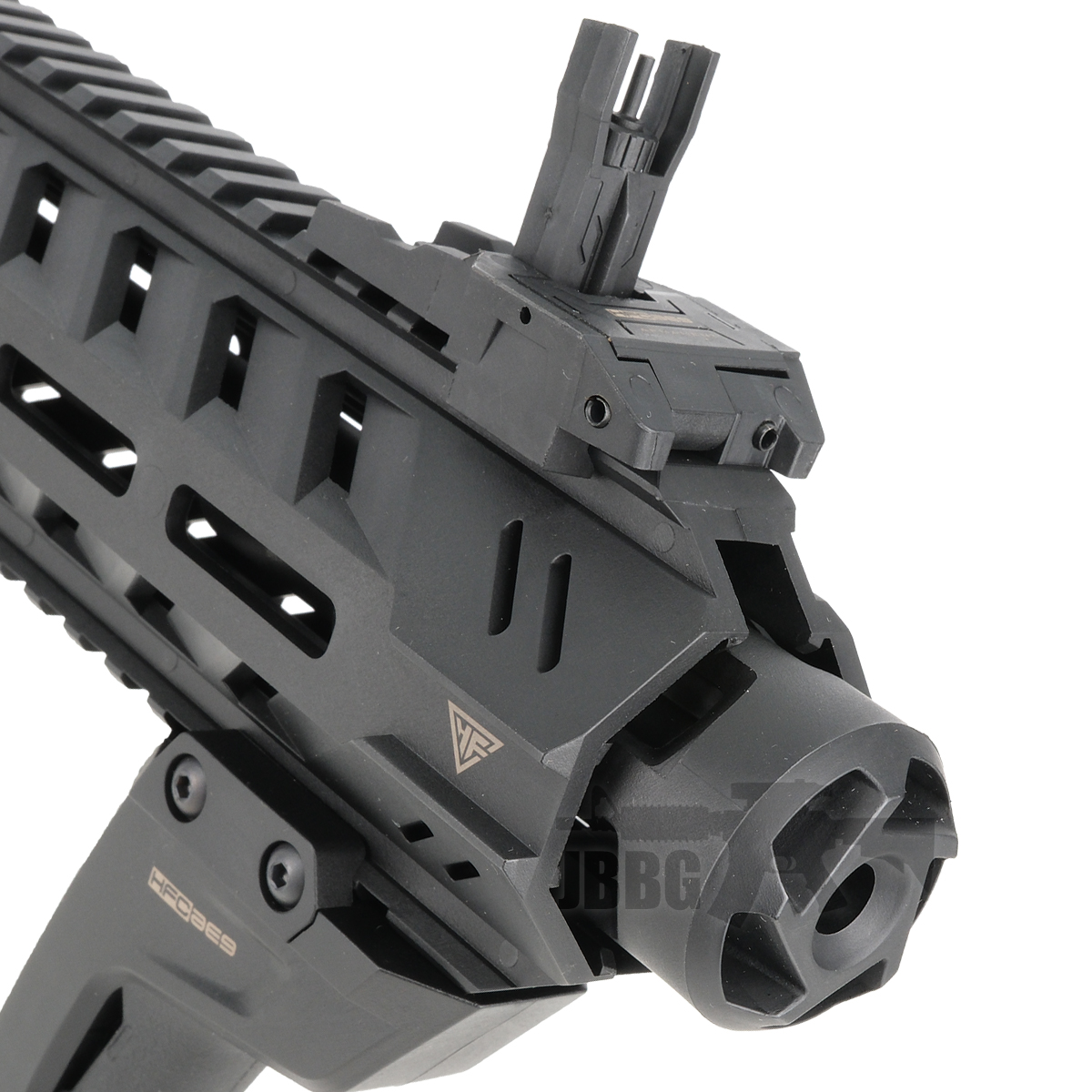 Tactical Airsoft Rifles HFC LEII AEG Tactical Airsoft Gun Black - Just BB Guns