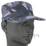 Military Cadet Classic Army Cap - British Blue Camo