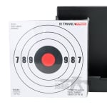100 Card Targets 17cm Square White