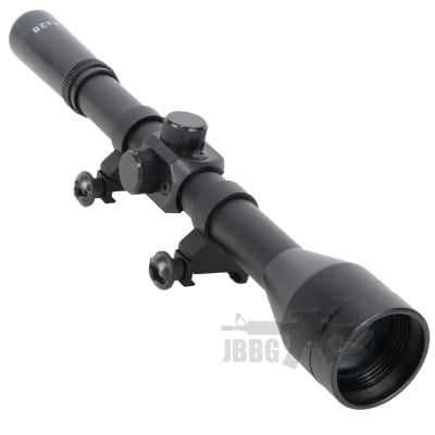 TX Fixed Power Air Rifle Scope 4×28 Compact Includes Picatinny Mounts