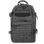 Large Rucksack Tactical MOLLE Laser Cut Black BB020BK Trimex