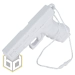 Christmas Tree Glock Pistol Decoration White pH3 jpg