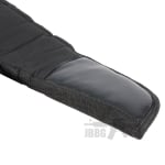 Large Multi Pocket Gun Slip Faux Leather Black 4 jbbg