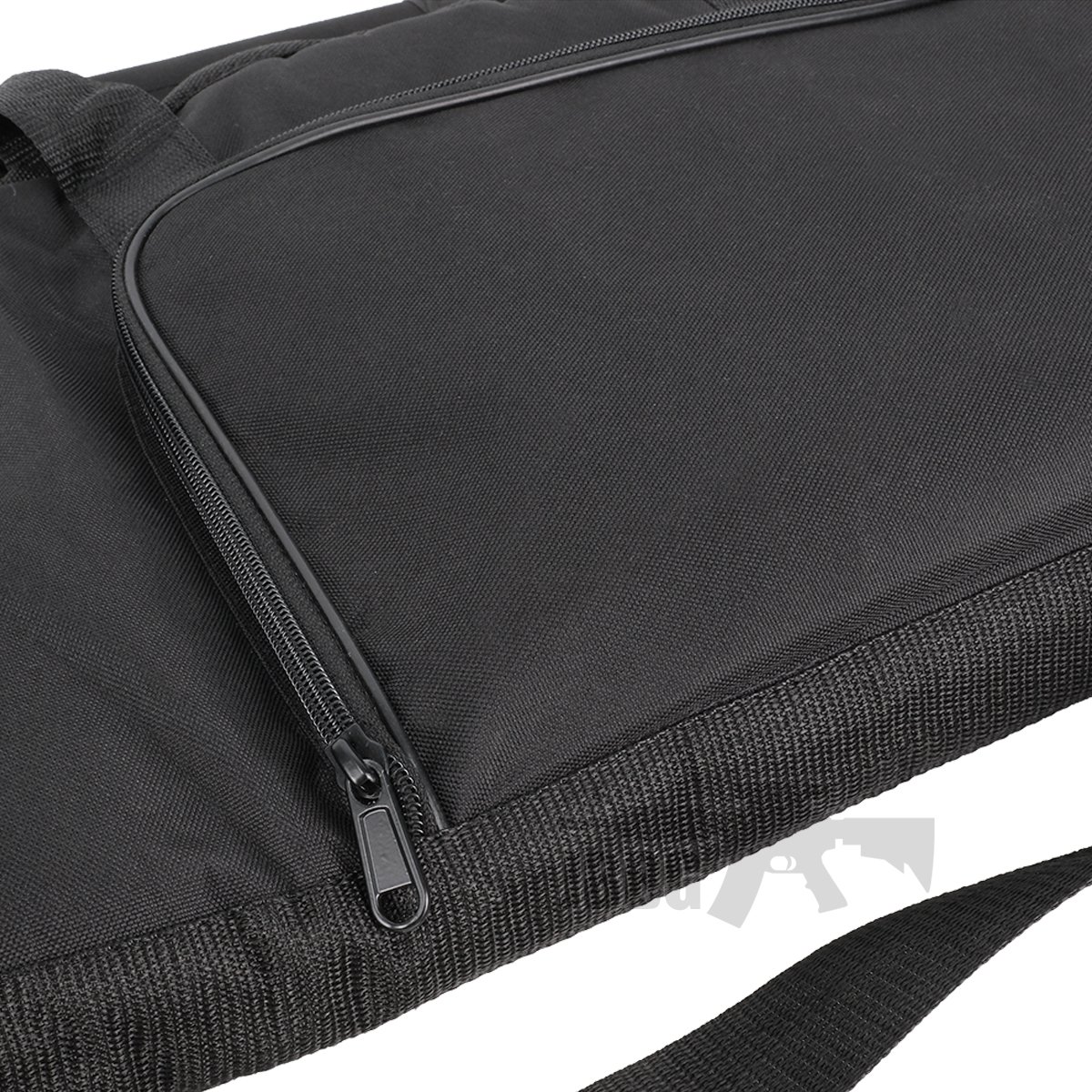 Large Multi Pocket Gun Slip Faux Leather Black 5 jbbg