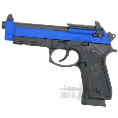 SR-92 A1 Optic Ready Co2 Blowback Airsoft Pistol Blue