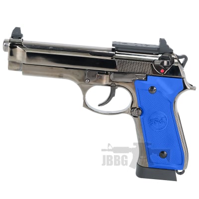 SR-92 Fusion Optic Ready Co2 Blowback Airsoft Pistol Blue