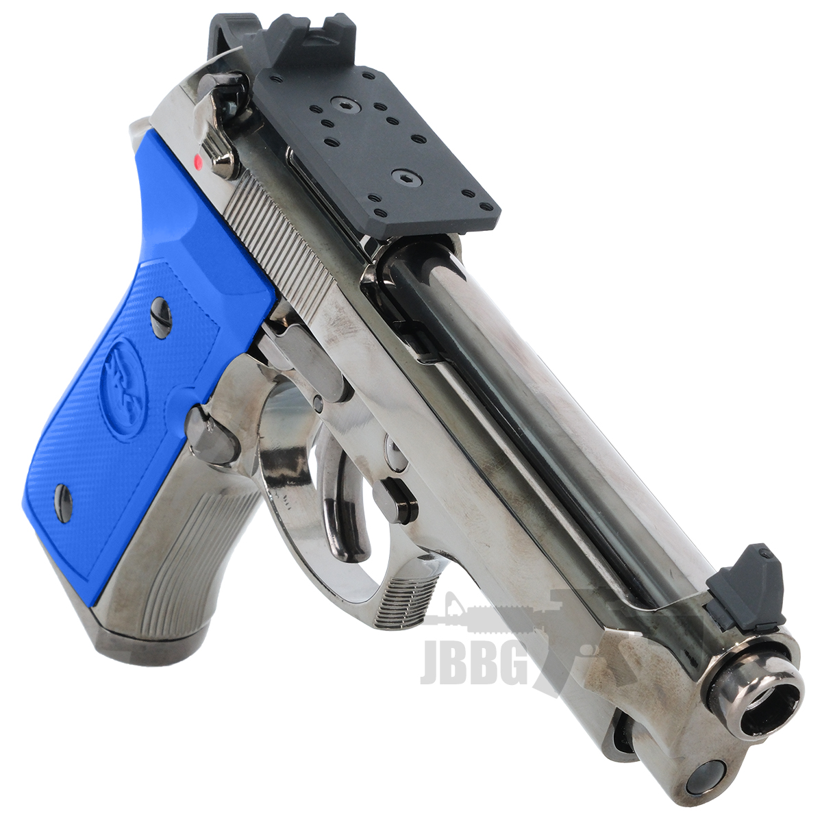 SR-92 Fusion Optic Ready Gas Blowback Airsoft Pistol Blue