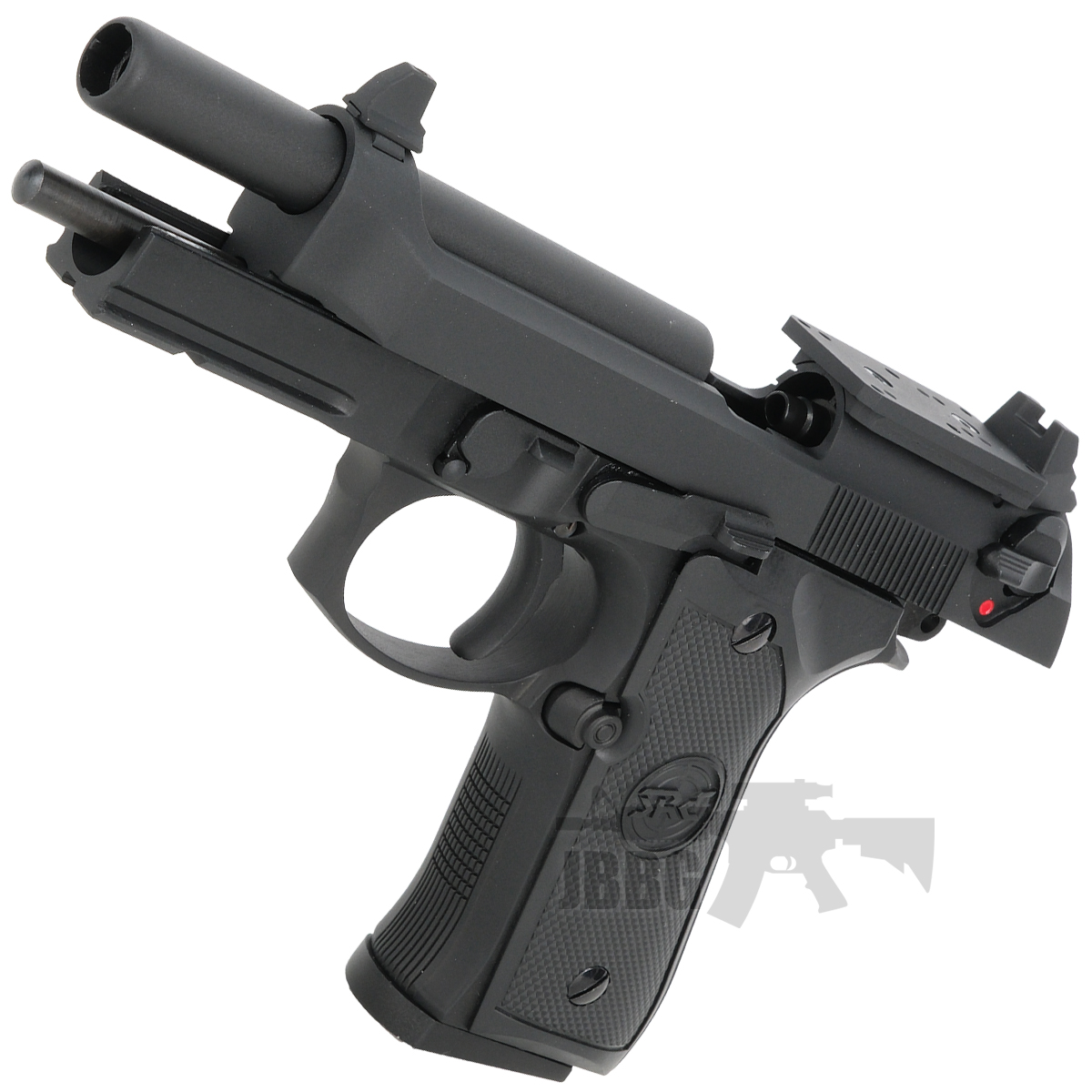 Sr92 SR-92 A1 Optic Ready Gas Blowback Airsoft Pistol Black