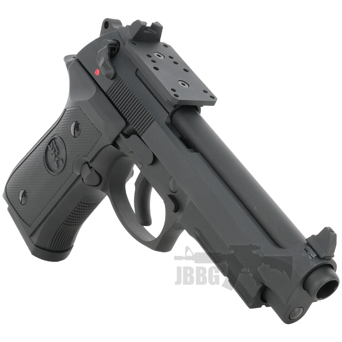 Sr92 SR-92 A1 Optic Ready Gas Blowback Airsoft Pistol Black