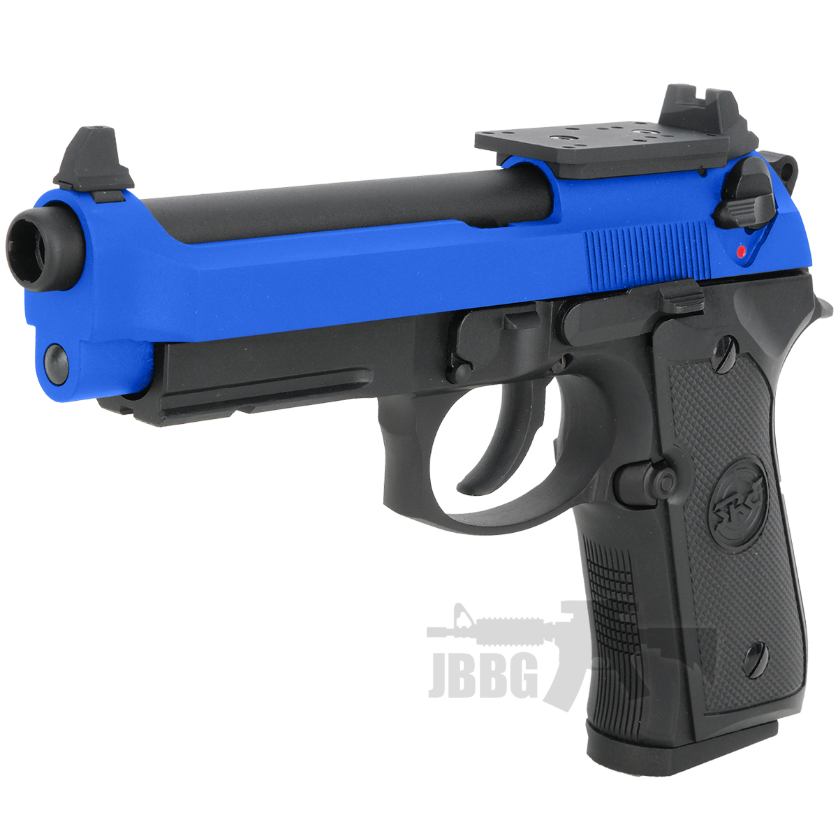 SR-92 A1 Optic Ready Gas Blowback Airsoft Pistol Blue