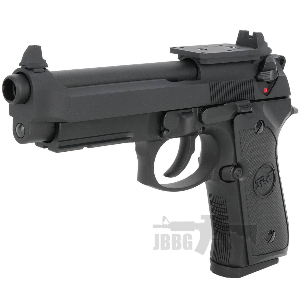 Sr92 SR-92 A1 Optic Ready Gas Blowback Airsoft Pistol Black