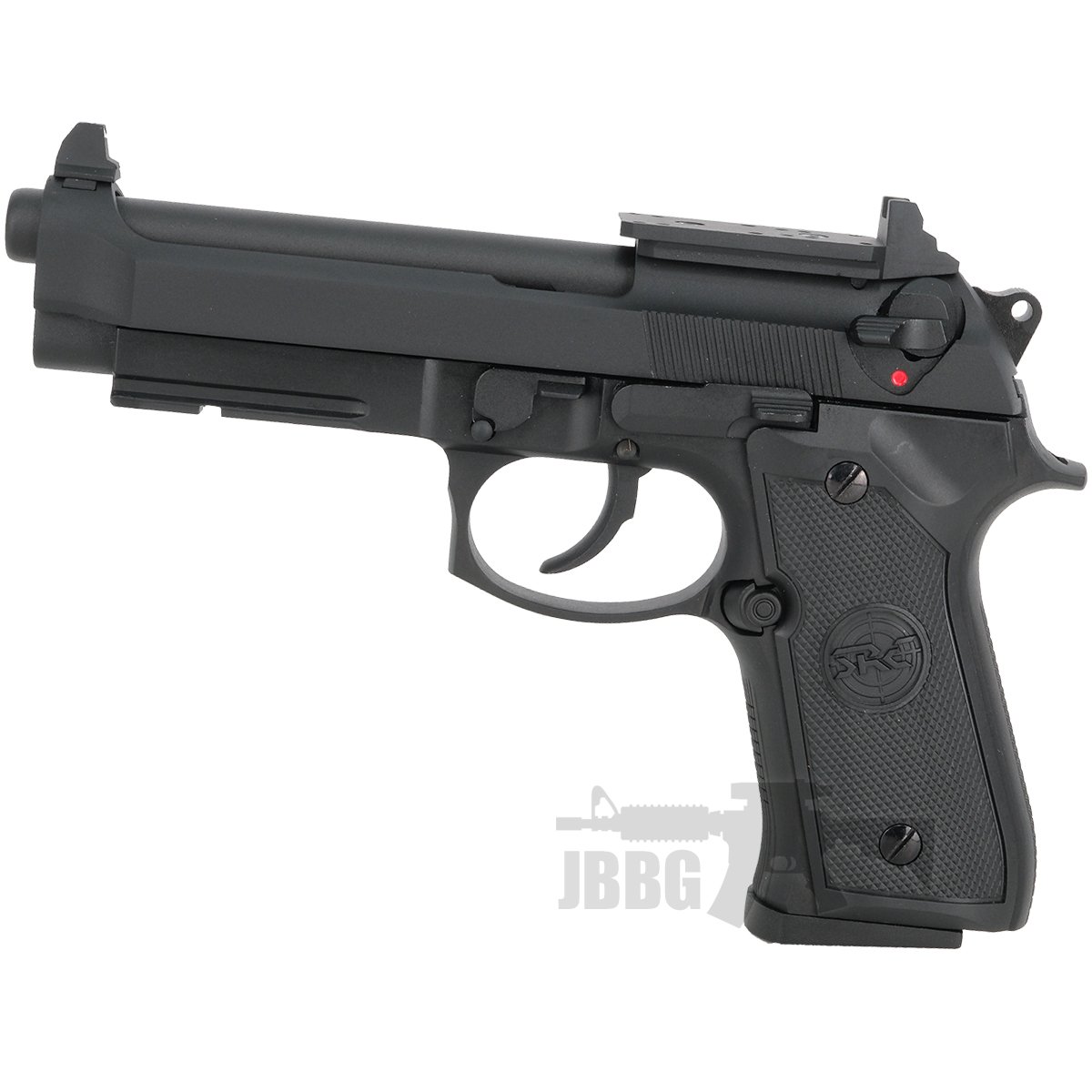 SR-92 A1 Optic Ready Gas Blowback Airsoft Pistol Black
