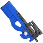 King Arms M3 Tactical P90 AEG Airsoft Gun Two-Tone Blue