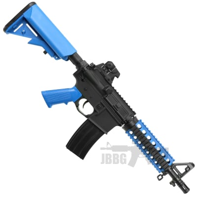 Bulldog M4PI RIS CQB Airsoft Gun Two-Tone Z-Blue