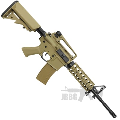 Bulldog M4PG RIS Airsoft Gun Tan