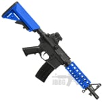 Bulldog M4PI RIS CQB Airsoft Gun Two-Tone Blue