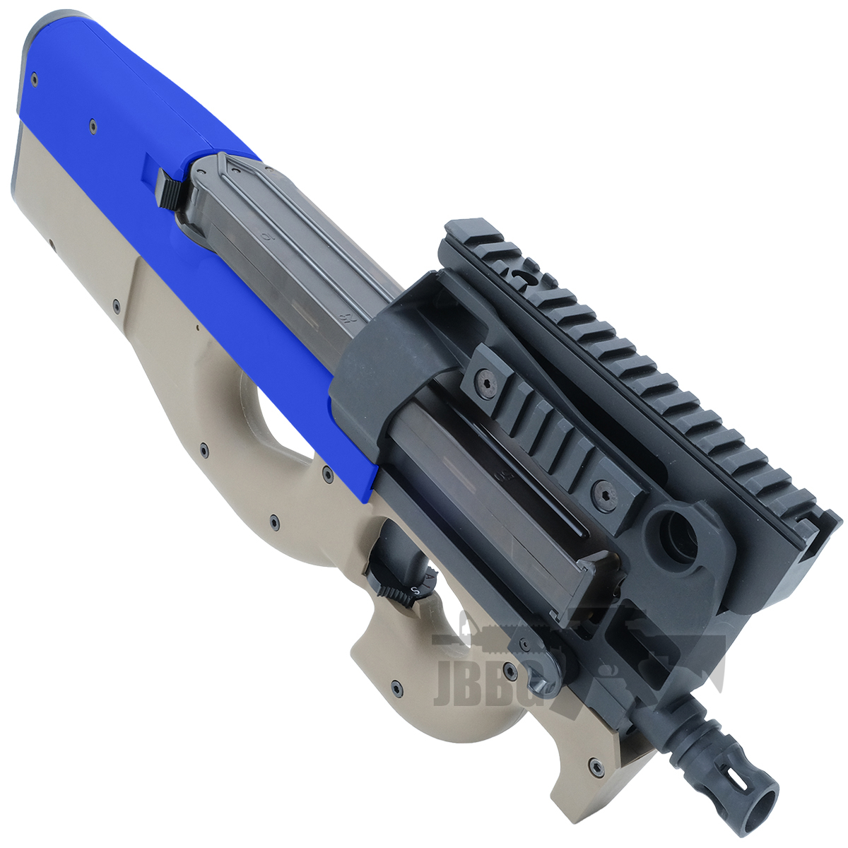 p90 tan blue airsoft gun ka 6bl011