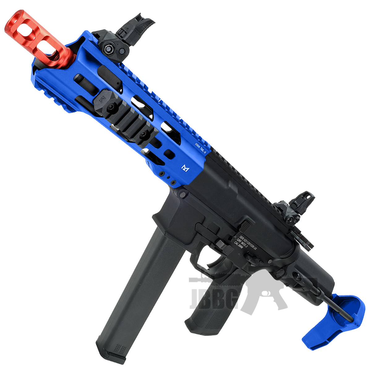 KWA AEG QRF Mod2 AEG Airsoft Rifle Two-Tone Blue - Just BB Guns