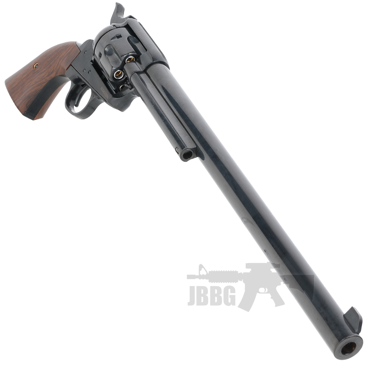 King Arms SAA .45 Peacemaker Airsoft Revolver L Electroplated