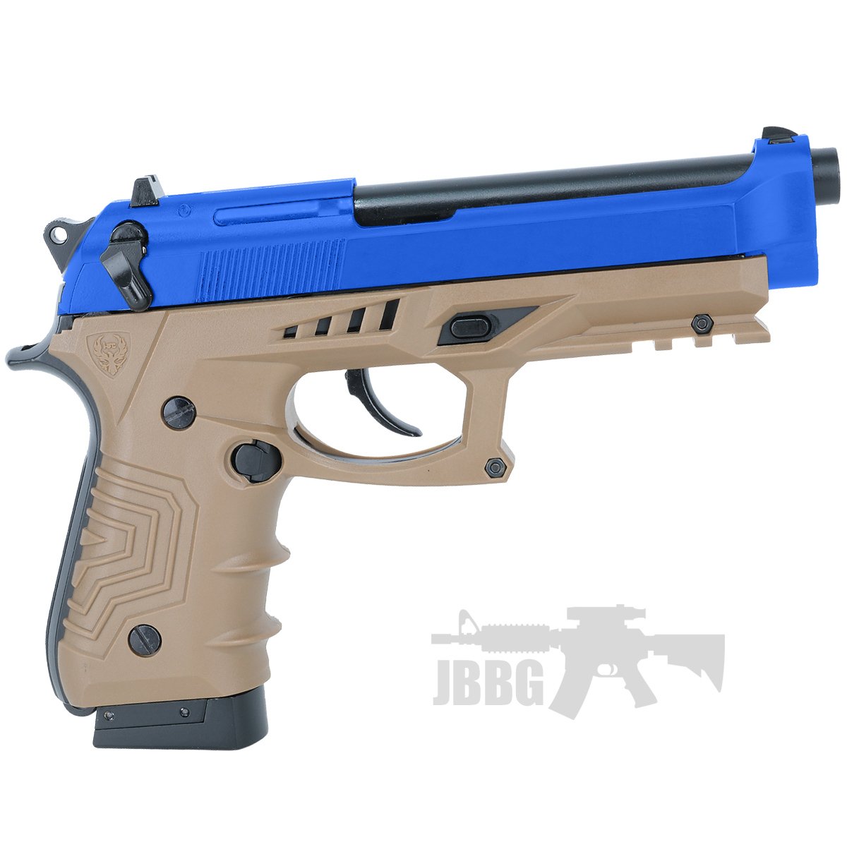 HG173 Tan Blue Pistol 2