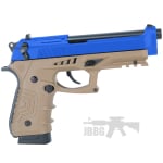 HG173 Tan Blue Pistol 2