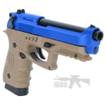 HG173 Tan Blue Pistol 5