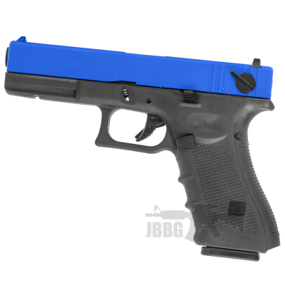 Raven EU18C Airsoft GBB Pistol - Full Auto Two-Tone Blue