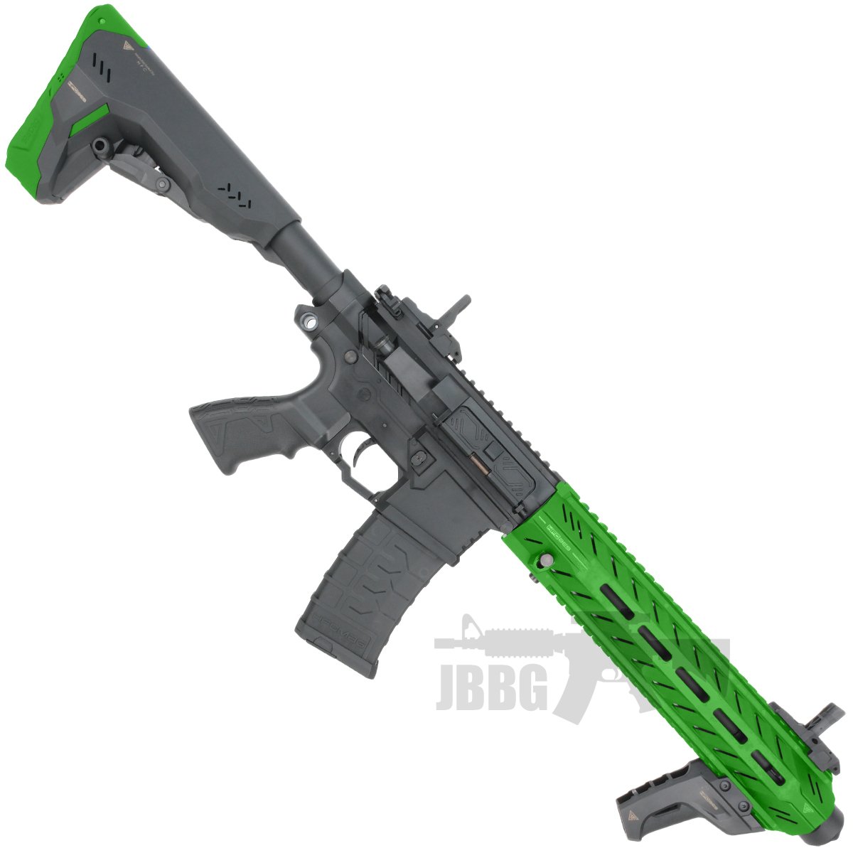 HFC LEII AEG Tactical Airsoft Gun Green Two-Tone