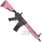 Bulldog TWS MK18 Gas Blowback Lite Airsoft Gun Two-Tone Pink