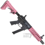 Bulldog TWS 9mm Carbine Gas Blowback Lite Airsoft Gun Two-Tone Pink