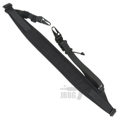 D124 Rifle Strap with Padding and Quick-Adjust Black