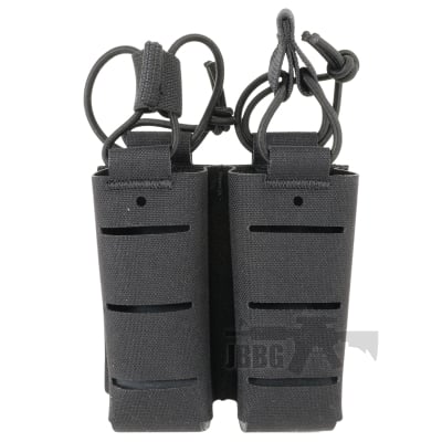 9mm Double Magazine Pouch P113 Soetac Black