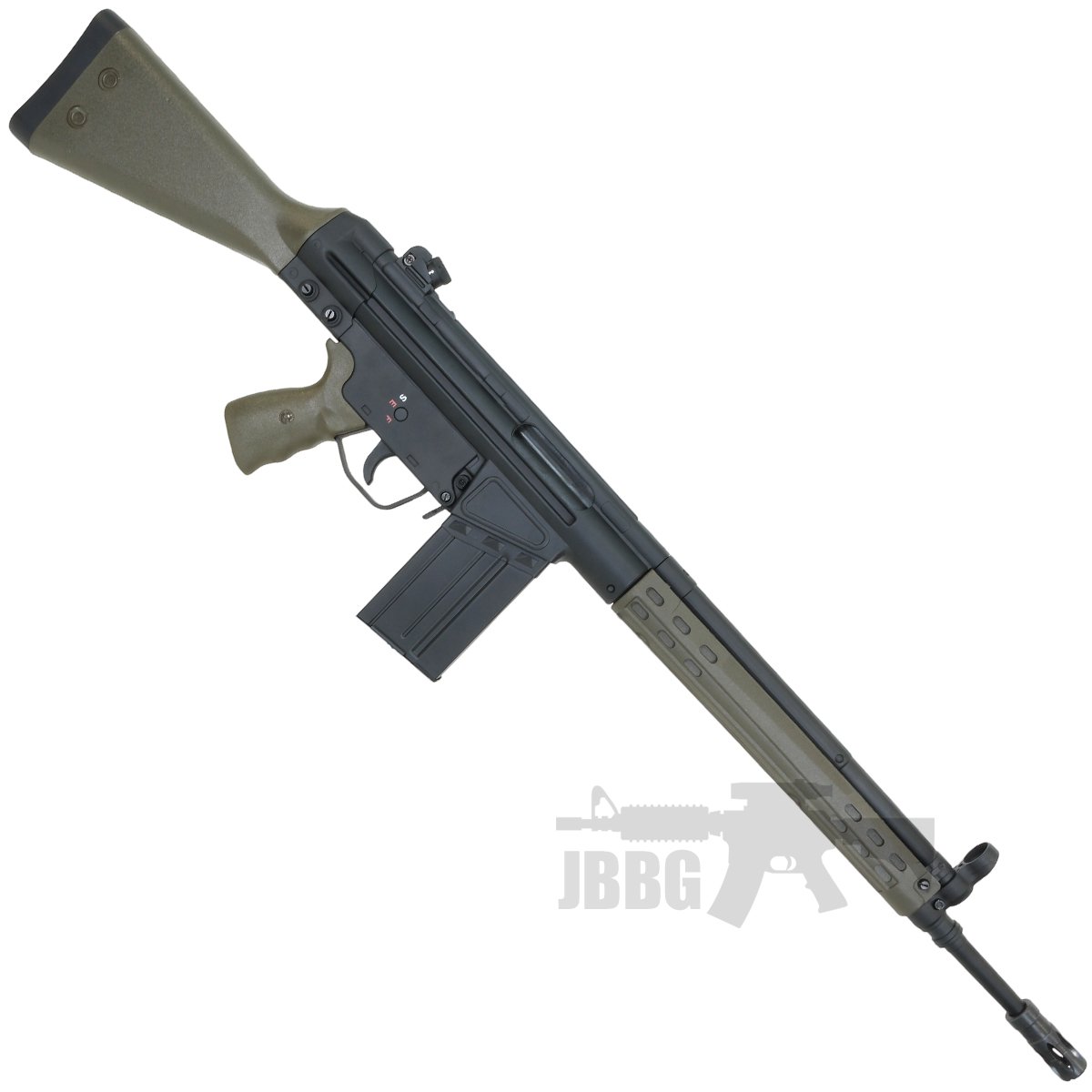 Classic Army A3 PRO AEG Airsoft Rifle OD Green