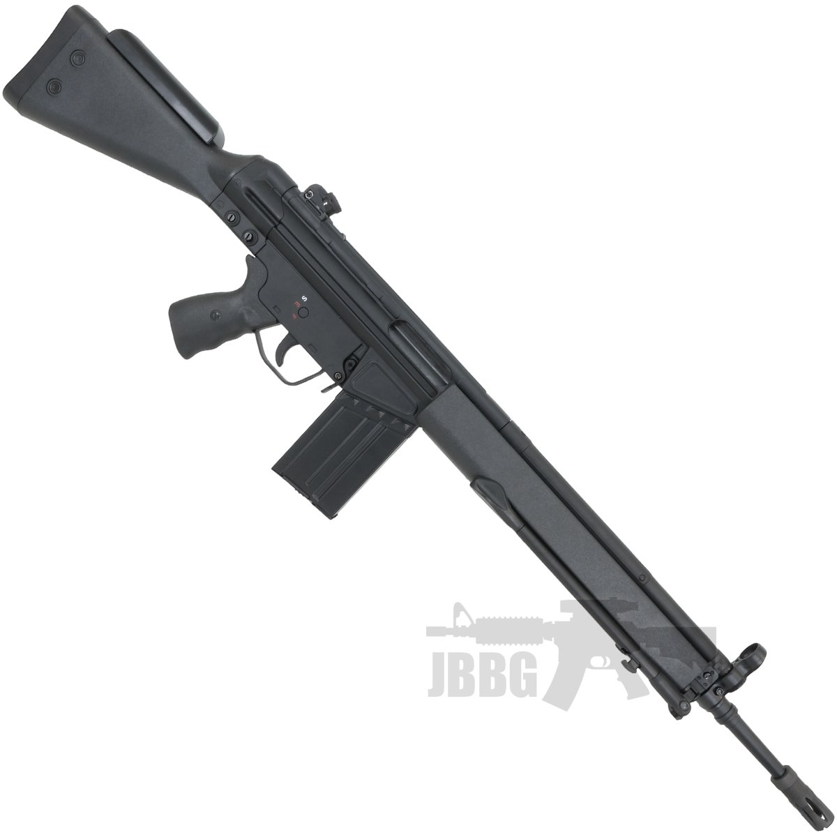 Classic Army SG1 AEG PRO Airsoft Rifle with Z1 Bipod Black