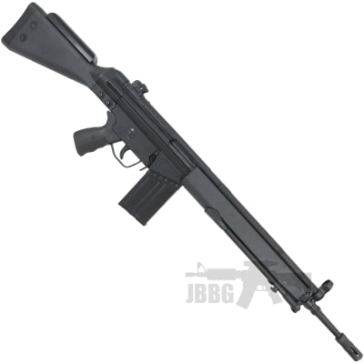 Classic Army SG1 AEG PRO Airsoft Rifle with Z1 Bipod Black