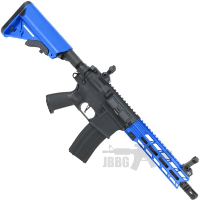 Classic Army AR4 8 Inch Sportline AEG Airsoft Rifle Blue