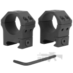 Element Optics XT Scope Mounts – 1 Inch Low – Picatinny 209116