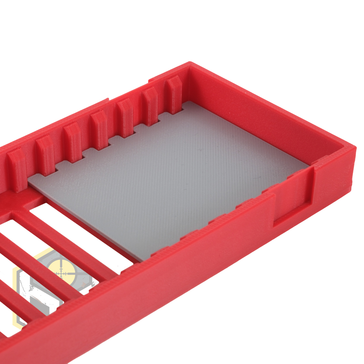 Gun Triangular Red Stand UM Pistol Stand Set Red (UM1R) - Just BB Guns