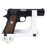 UM Pistol Stand Set White 6 jpg