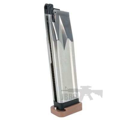 SRC SR HI-CAPA Extended Gas Magazine 33 Rounds Tan Base