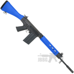 King Arms FAL AEG Full-Length Version 3 Airsoft Rifle Blue